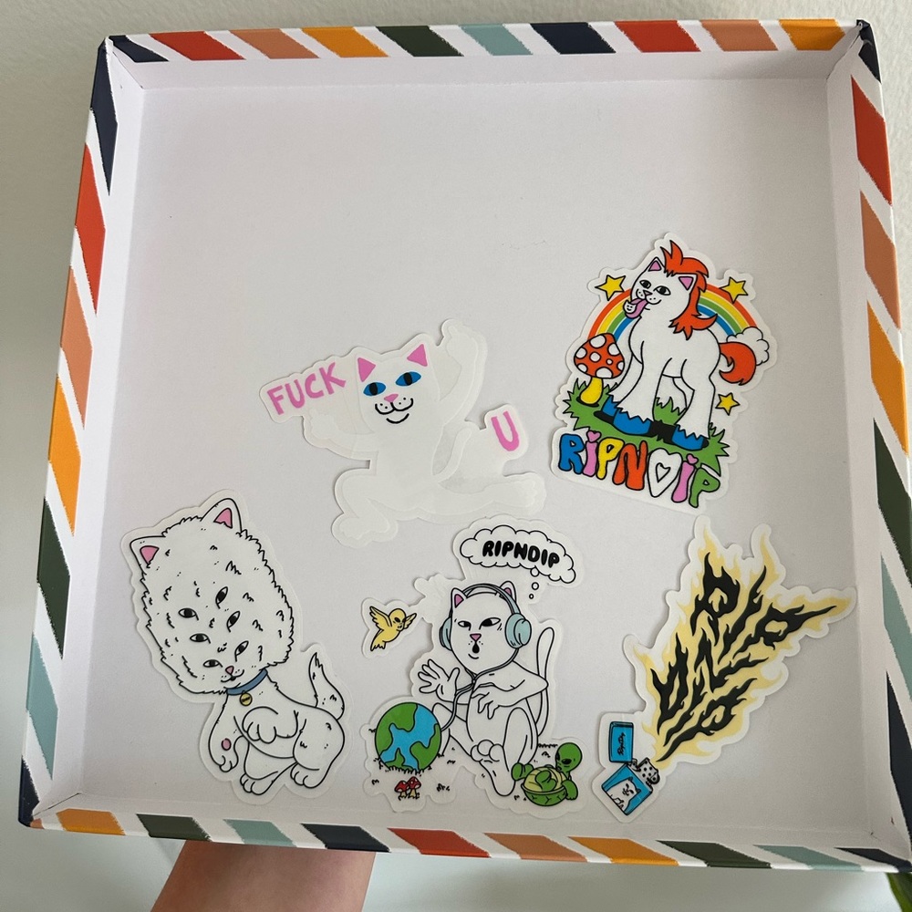 Ripndip Lord Nermal Stickers (All)